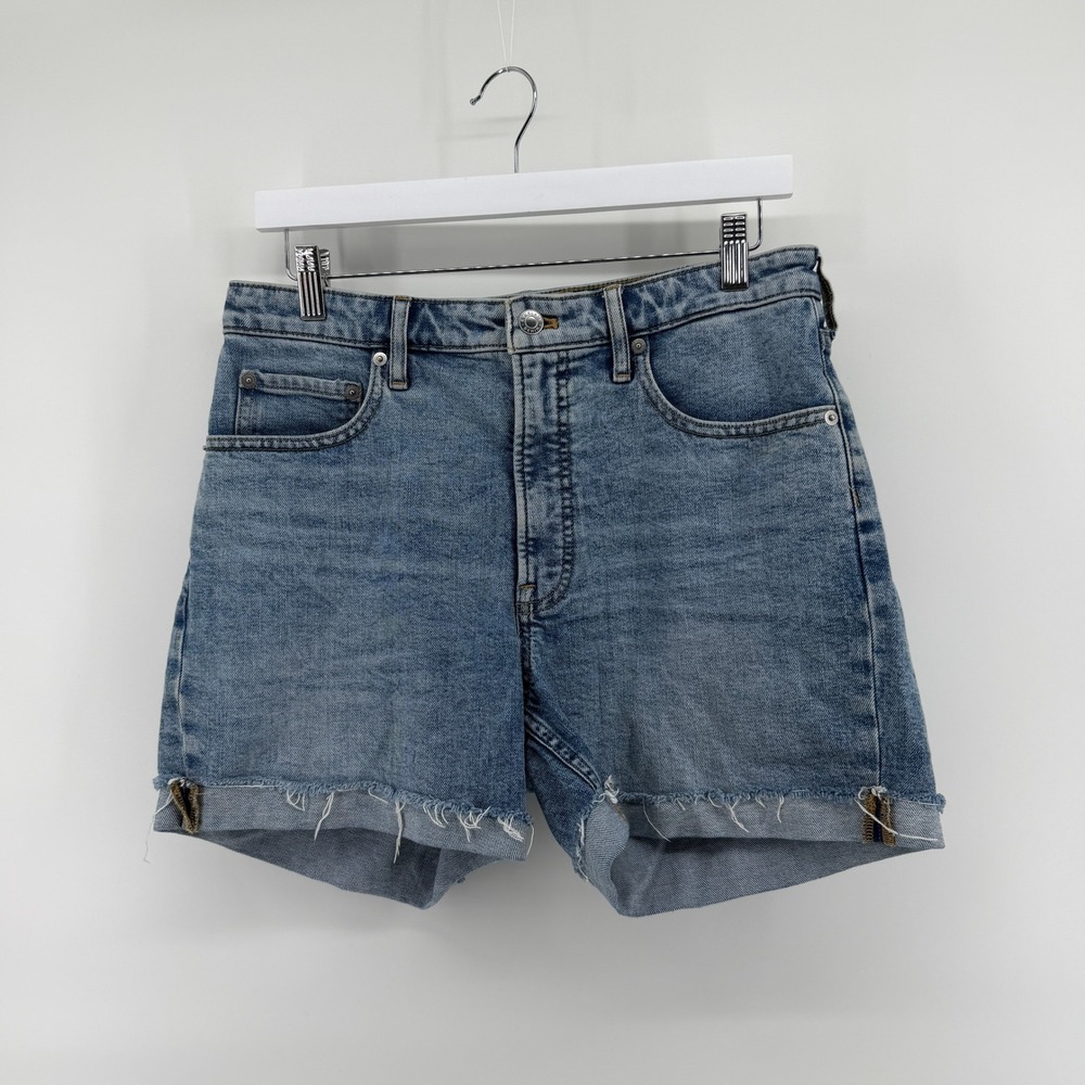 Everlane‎ Denim The Cheeky Short 30 Blue Womens High Rise Cutoff Jean Shorts